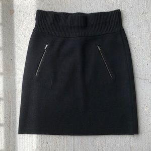 Soft knit skirt